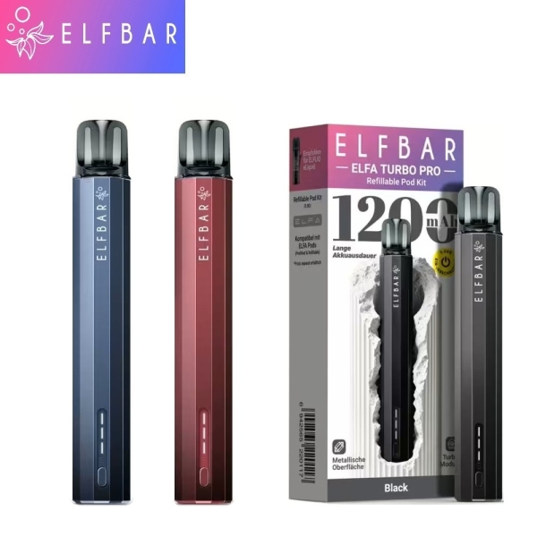 Elfbar Elfa Turbo Pro Refillable Pod Kit